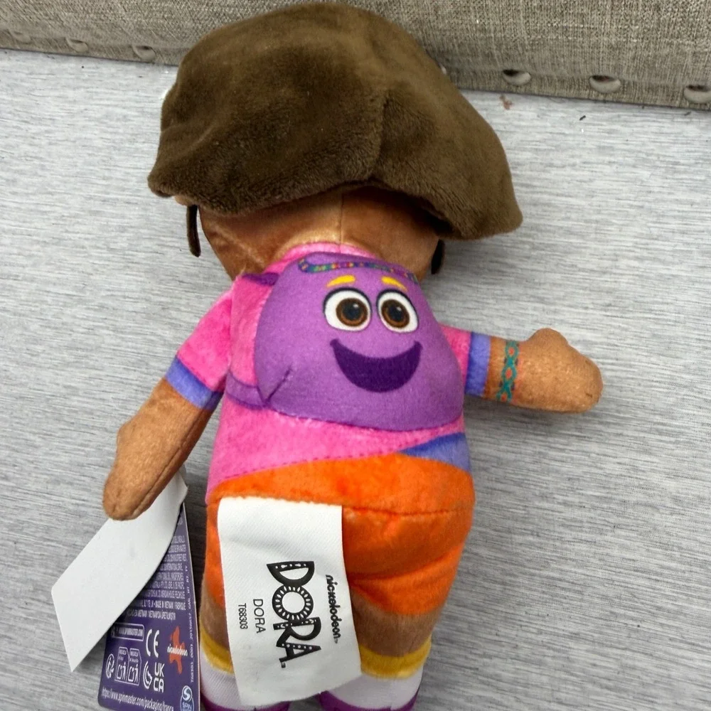 Nickelodeon Dora the Explorer 6 Inch Core Plush Toy Spin Master New with Tags